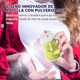▶ POCKET CARE  Desinfectante de Manos en Spray Power Mist, Limpia Tus Manos, Spray Antibacterial para Manos, Desinfectante de Manos en Aerosol Touch - 45ml (Vainilla)
