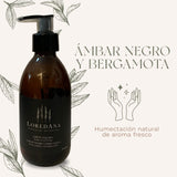 ▶ LOREDANA  | Crema Corporal Ámbar Negro Y Bergamota | Ayuda A Hidratar, Humectar Y Tiene Antioxidantes Que Oxigenan La Piel | Da Frescura A La Piel | Libre De Parabenos Y Sulfatos (250 ml)