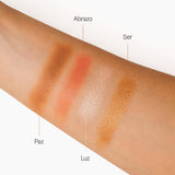 TEIA COSMETICOS Paleta de sombras libre de talco. Vegano, Ingredientes seguros, libre de crueldad