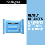 ▶ NeutrogenaMakeup Remover Cleansing Towelette Singles Individually Wrapped, 20 Pre-moistened Towelettes