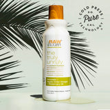 ▶ RAW SUGAR Truly Unruly, Acondicionador Hidratante para Rizos, Reduce Frizz, Aguacate, Vinagre de Manzana y Aceite de Romero, Prensado en Frío, Vegano, Libre de Sulfatos, Siliconas y Parabenos, 532 ml