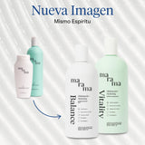 ▶ MARAMA  | Vitality Kit | Shampoo sin Parabenos y Acondicionador sin Parabenos Hidratante | Hidratación Suavidad y Brillo | Para Todo Tipo de Cabello | Cruelty-Free y Vegano