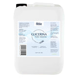 ▶ HEBBE - Glicerina Vegetal 5 kg | Ideal para Piel Sensible | Suavizante para Jabones | Reductor de Irritantes | Contenido de 5kg