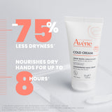 ▶ Avène Eau Thermale Cold Cream Concentrated Hand Cream, Quick Absorbing for Dry, Chapped Hands, 1.6 oz.