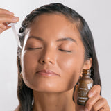 XAMANIA Ácido Hialurónico y DMAE. Serum Facial Reafirmante con Efecto Lifting. 100% Orgánico. Antiarrugas | Antioxidante | Acción Tensora- 30 ml