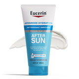 ▶ Eucerin Advanced Hydration After Sun Lotion for Face and Body, Enriched with Antioxidants, 24-Hour Hydration for Dry, Sun-Stressed Skin, 6.8 Fl Oz Tube