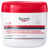 ▶ Eucerin Advanced Repair - Crema Corpoeral Intensiva Ph5, 450 ml, 1 unidad
