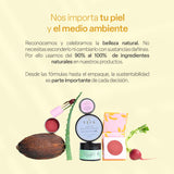 TEIA COSMETICOS Bálsamo labial humectante sin color de ingredientes naturales suaviza y repara