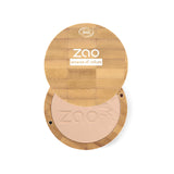 Zao Makeup Compact Pressed Powder Foundation Blendable Face Makeup Long Lasting Portable Full Coverage with Macadamia Oil & Cocoa Butter Lightweight Airbrushing for Pores & Imperfections 9g (302)