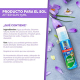 Kit De Playa. Cuidado Total (Bloqueador 204 ml, AfterSun 75ml y Repelente en spray 75ml)
