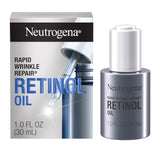 ▶ Neutrogena - Aceite de retinol para reparación rápida de arrugas con retinol SA concentrado, suero ligero de tratamiento antiarrugas para arrugas profundas, 1 onza Oz, 1 onza líquida
