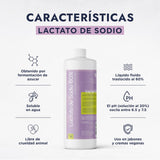 ▶ HEBBE Hebbe - Lactato de Sodio Hidratante Natural para Cosméticos, 1 kg