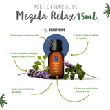 OLEUM VITAE Kit de Mezclas de Aceites Esenciales Emociones. 100% Puros y Orgánicos. Balance, Energy, Relax.