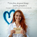 ▶ RAW SUGAR  Shampoo e condicionador Moisture Smoothie com óleo de coco, agave e leite de amêndoa doce, hidrata e nutre cabelos secos, formulado sem sulfatos + parabenos