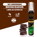 Maya Solar, Aceite Bronceador Xocolat FPS 2 Hidratante, 100% Biodegradable y Ecológico 120 ml