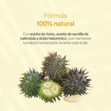 TEIA COSMETICOS Bálsamo labial humectante sin color de ingredientes naturales suaviza y repara