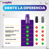 Suplemento Citrato de Magnesio 200 MG con Vitamina B6 | Vitaminas para Mujer y Hombre | Suplementos Alimenticios para Apoyo a Nervios, Músculos y Metabolismo | Suplemento Vegano para el Alivio del Estrés | Hecho en Holanda | 90 Cápsulas