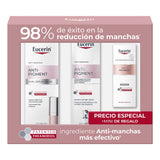 ▶ Eucerin ANTI-PIGMENT DUAL SERUM FACIAL 30ML + ANTI-PIGMENT CREMA ANTI-OJERAS 15ML+ ANTI-PIGMENT CREMA FACIAL DE NOCHE 20 ML