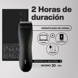 ZOMA | Rasuradoras para Hombre - Negra | Maquina para Cortar Cabello, Corporal y Zonas Íntimas | Rasuradora Electrica Hombre | Afeitadora electrica Hombre con Cuchillas de Cerámica Anti Corte