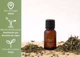 OLEUM VITAE 3x2 Aceite Esencial De Orégano. Origanum Vulgare. 100% Puro Y Orgánico 15ml.