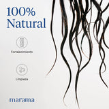 ▶ MARAMA  | Shampoo sin Parabenos - Herbal Shampoo - 500 ml | Fortalece el Cabello - Tratamiento para Cabello Maltratado - Shampoo Anticaspa - Anti Frizz Cabello | Vegano - Cruelty-Free