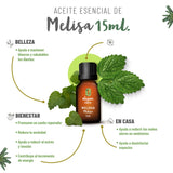 OLEUM VITAE Kit de Aceites Esenciales Bienestar. 100% Puros y Orgánicos. Jengibre, Mandarina, Melisa, Bergamota, Canela y Balance.