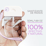 ▶ POCKET CARE  | Desinfectante Spray - Sin Alcohol | 45ml - UVA | Antibacterial Spray de Bolsillo Orgánico | Sanitizante para Manos - Hand Sanitizer | Aroma Uva - 100% Natural