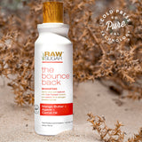 ▶ RAW SUGAR  The Bounce Back, Shampoo Hidratante y Fortalecedor, con Manteca de Mango, Agave y Aceite de Zanahoria, Prensado en Frío, Vegano, Libre de Sulfatos, Parabenos y Siliconas, 532 ml