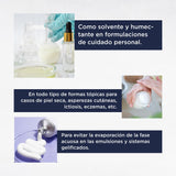 ▶ HEBBE  - Glicerina vegetal 500 g | Remedio para la irritación e inflamación | Para todo tipo de piel | Refuerza la barrera de la piel | Atenúa los signos de expresión y arrugas | Contenido: 500 g