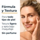 ▶ Eucerin Protector solar facial anti edad con ácido hialurónico FPS 50+, Sun, 50 ml