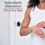 ▶ Crema reparadora avanzada Eucerin, sin fragancia, loción corporal completa para piel muy seca, 16 onzas Tarro