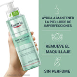 ▶ Eucerin Gel limpiador facial piel grasa imperfecciones , 400ml