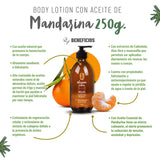 OLEUM VITAE Kit Cuidado de la Piel Mandarina. Con Aceite Esencial de Mandarina. Hidratación Profunda