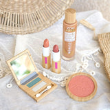 Zao Organic Makeup - Púrpura oscura compacta de Blush 323-0,32 oz.