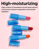 ▶ TOCOBO  Bálsamo labial en crema en polvo 033 Pastel de zanahoria 0.67 oz / 19 g | Bálsamo labial vegano tipo terciopelo mate suave y textura cremosa en polvo sin exfoliación