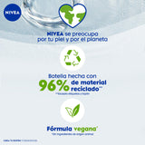 NIVEA Desmaquillante Facial Bifásico de Ojos (125 ml) - Elimina la máscara de pestañas y el maquillaje a prueba de Agua, Enriquecido con Biotina para Cuidar Tus Pestañas
