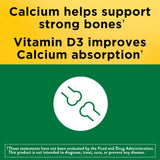 Nature Made Calcium 600 mg con Vitamina D3 | 220 Tabletas