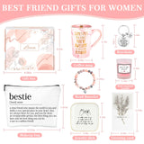 Looca Best Friend - Cesta de regalo de cumpleaños para mujer, regalo único de amistad para mejor amiga, mejor amiga