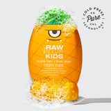 ▶ RAW SUGAR Kids Bubble Bath and Body Wash Pineapple Orange - 12 fl oz