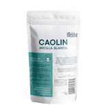 ▶ HEBBE  | Arcilla Blanca Caolin | Para uso en mascarilla facial y corporal | Limpiar y Exfoliar la piel seca o grasa | 1 kg