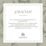 ▶  LOREDANA  | crema de Té blanco y Gengibre | elaborado con aceiten 100% naturales | libre de Parabenos, Sulfatos, Silicones, EDTA, Ftalatos| protege la piel y mejora la aparencia de la piel | 60 ml