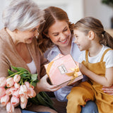 Lecone - Regalos de cumpleaños para mujeres, 13 piezas de regalo de spa para mujeres, vasos de vino, cestas de regalo para mujeres, mamá, hermana, novia, maestra (Rosa)