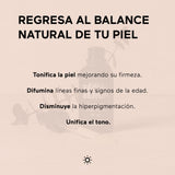 AHAL - Suero Facial Hidratación Profunda y Antioxidante, Tonifica y Reduce Manchas, Ideal para Piel Grasa, Mixta y Madura, Ingredientes Naturales, 33ml (33 ml, Opuntia)