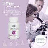 Vitaminas para Mujer - Multivitaminico Mujer - Compuesto con Omega 3, Vitaminas B C D, Colágeno y más - 30 Cápsulas 1 Mes de Suministro - Sin azucar Sin Gluten - ZeroNovo