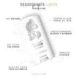 XAMANIA Desodorante Natural de Limón en Barra