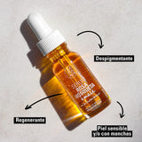 XAMANIA. Serum Rico en Vitamina C. 100% Aceite Rosa Mosqueta Orgánico. Suero Facial para el Tratamiento del Acné, Manchas y Estrías. Antiedad y Regenerante. Skin Care Orgánico - Cruelty Free [15 ml]