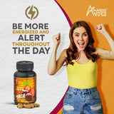 Aguaje con Maca roja en cápsulas l Fuente rica de Fitoestrogenos y adaptogeno natural l Suplemento para la salud femenina l Pildoras veganas de Buriti l 100% puro y NON-GMO l Amazon Andes