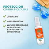 Maya Solar Kit de Bloqueador Solar fps 50+ en Crema, Crema para Despues de Asolearse (AfterSun) y Repelente. Ideal para Viajes en Cabina de Avion.