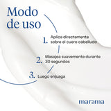 ▶ MARAMA | Acondicionador sin Parabenos - Aloe Vera - 500 ml | Fortalece Cabello - Tratamiento para Cabello Maltratado - Suavizante | Anti Frizz Cabello | Vegano - Cruelty-Free - Reciclable