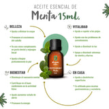 ▶ OLEUM VITAE Kit de Aceites Esenciales DIGEST-MENTA-HIERBABUENA. 100% Puros y Orgánicos. Apoyo Perfecto para la Digestión. Aplicación Aromática, Interna y Externa